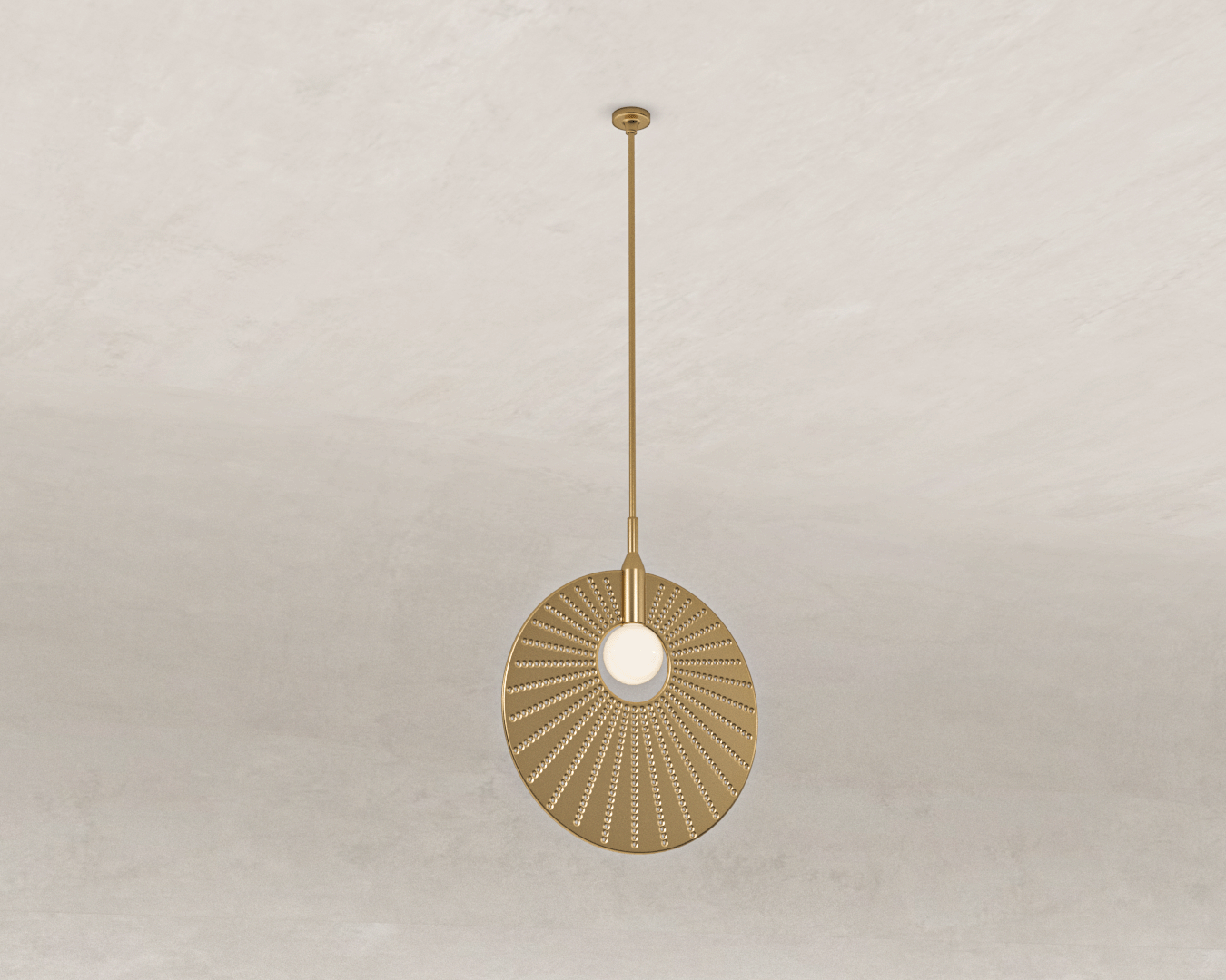 PENDENTE ASTER SOLO DOURADO