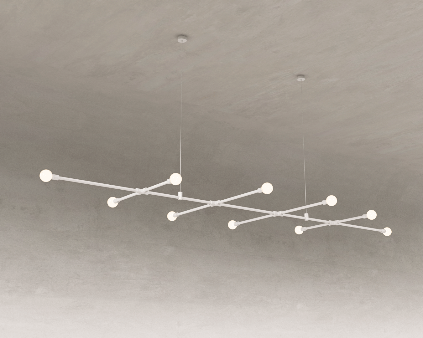 PENDENTE DORSAL HORIZONTAL BRANCO