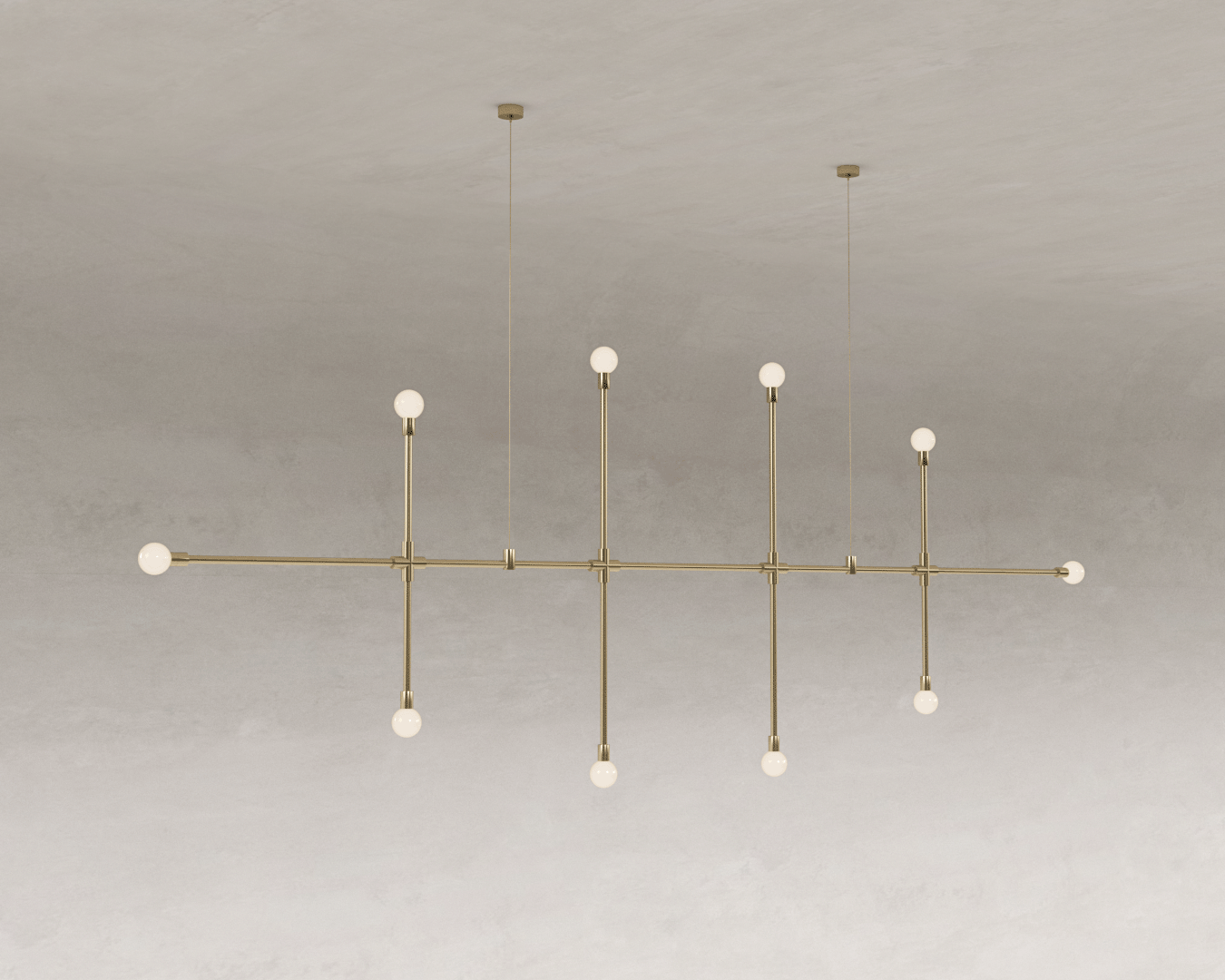 PENDENTE DORSAL VERTICAL DOURADO