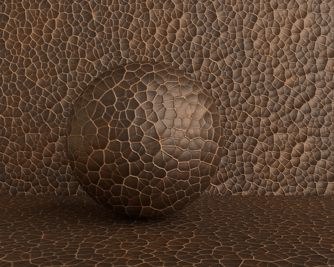 CHAPA MARTELADA COBRE 2
