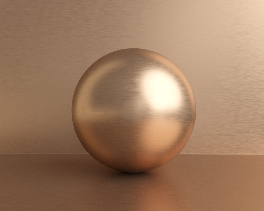 METAL COBRE ESCOVADO