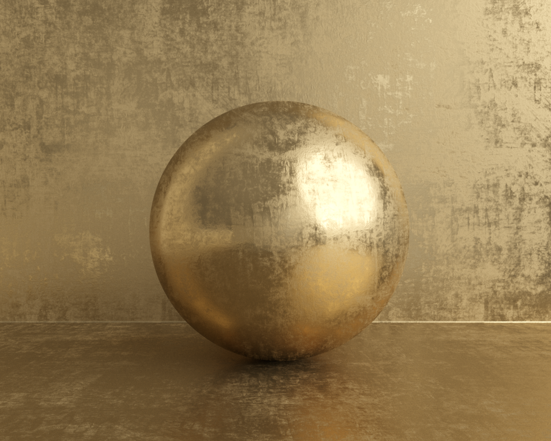 METAL DOURADO MANCHAS 2