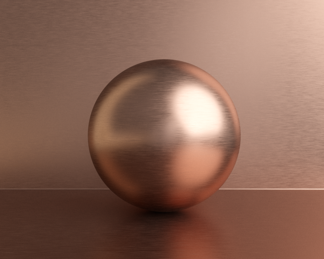 METAL ROSE GOLD ESCOVADO