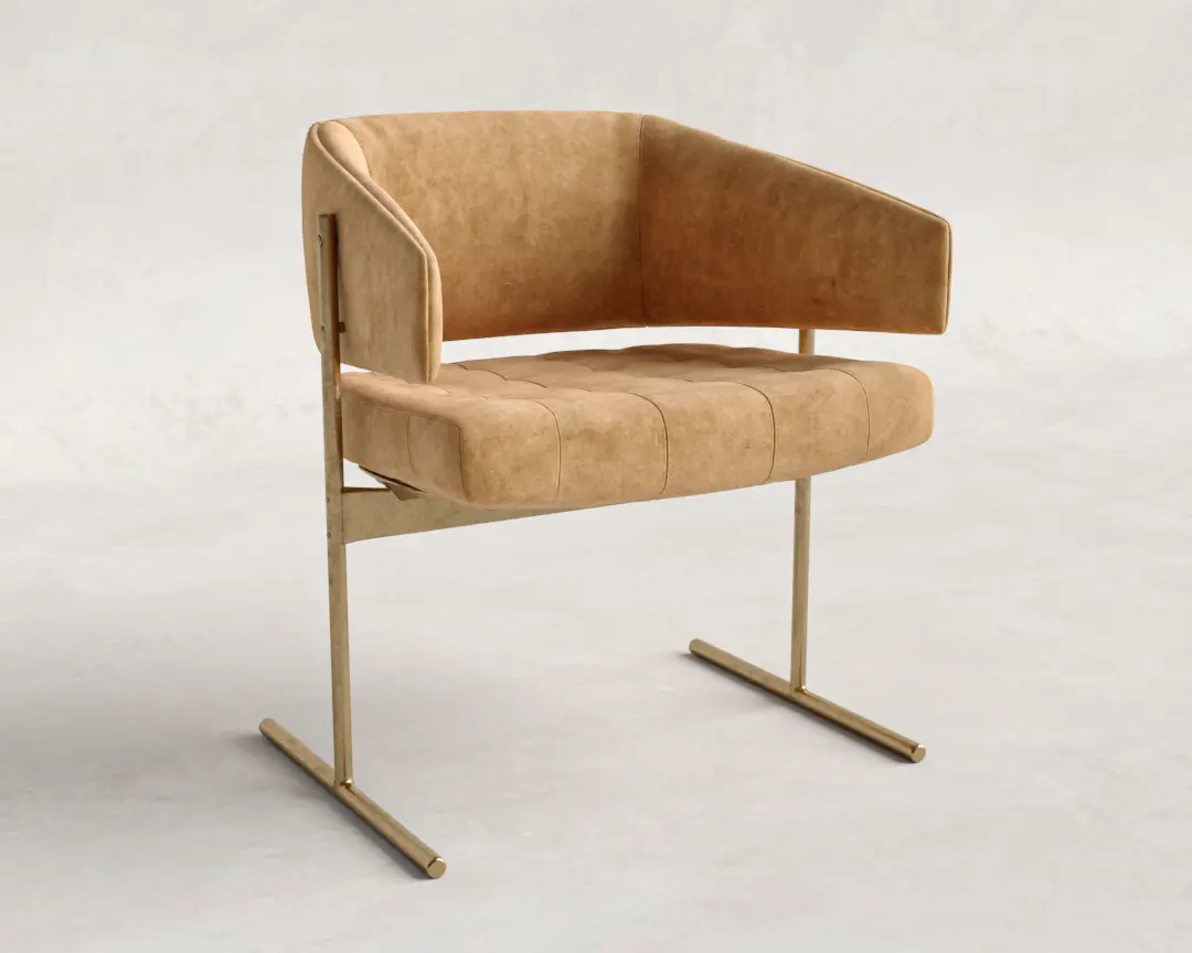 POLTRONA SENIOR METAL BEGE