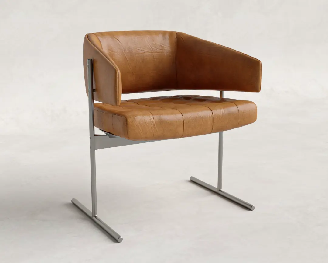 POLTRONA SENIOR METAL CARAMELO