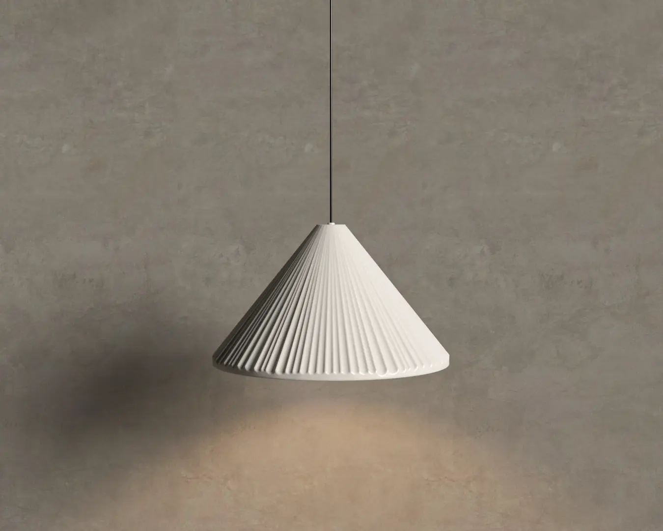 PENDENTE FUJI BRANCO