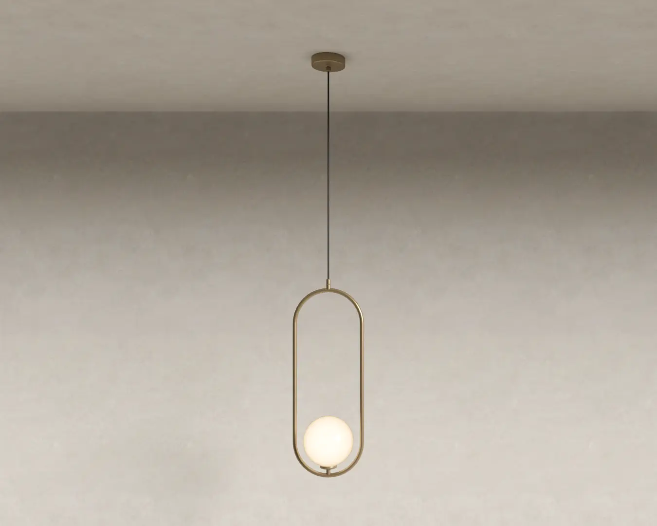 PENDENTE GUDE DOURADO