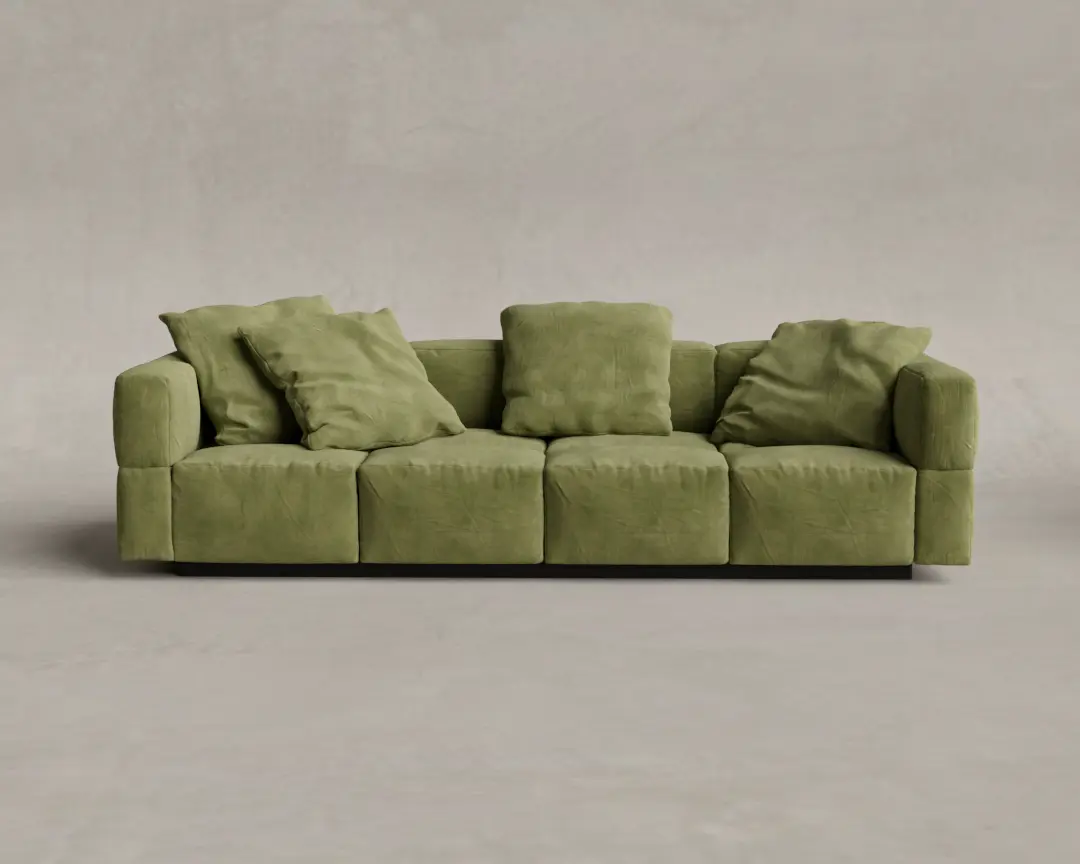 SOFÁ BLOCK MODULAR 3 VERDE