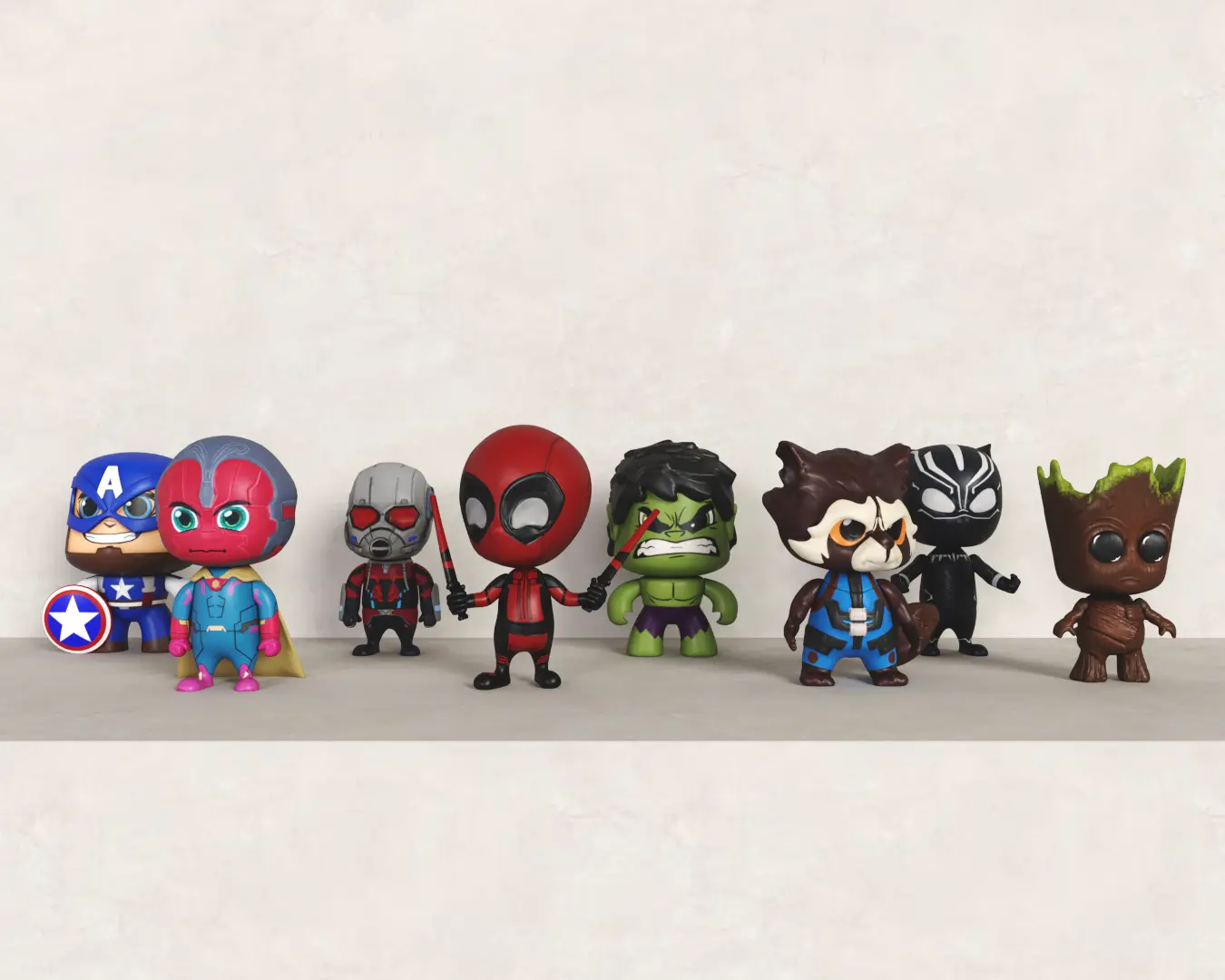 BONECOS MARVEL