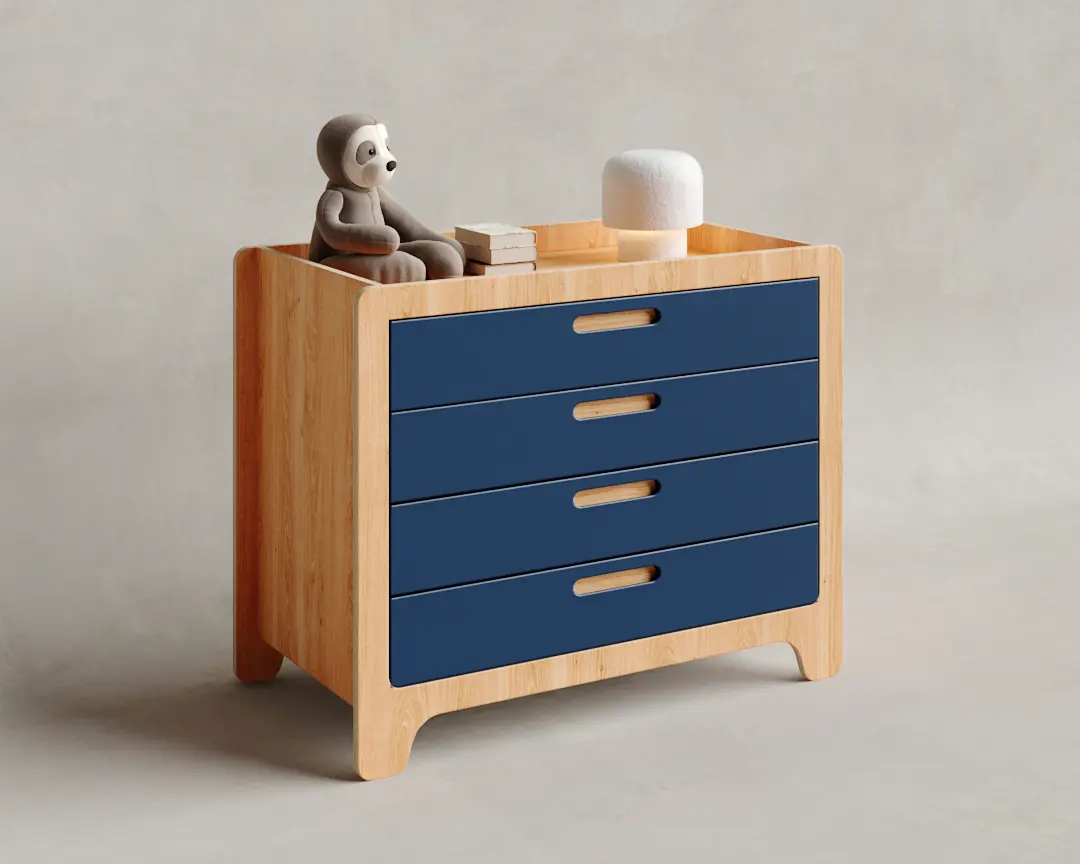 CÔMODA ANIS AZUL