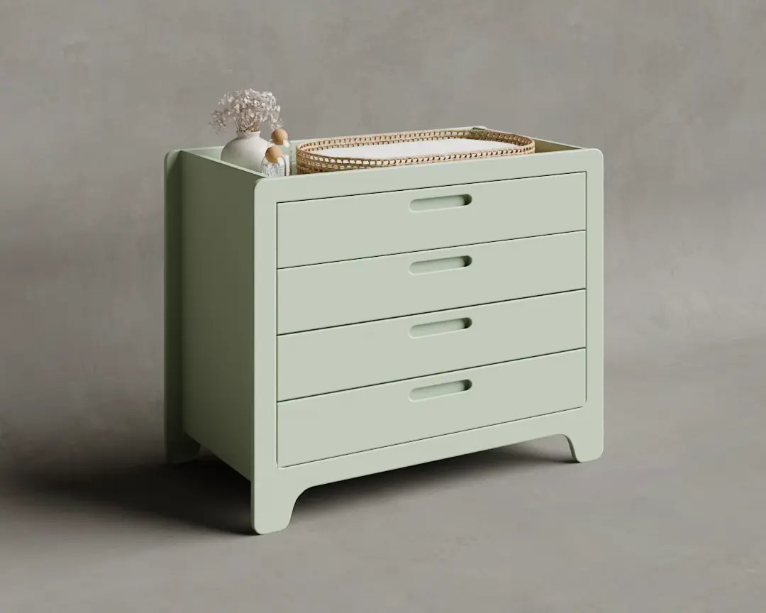CÔMODA ANIS VERDE MENTA