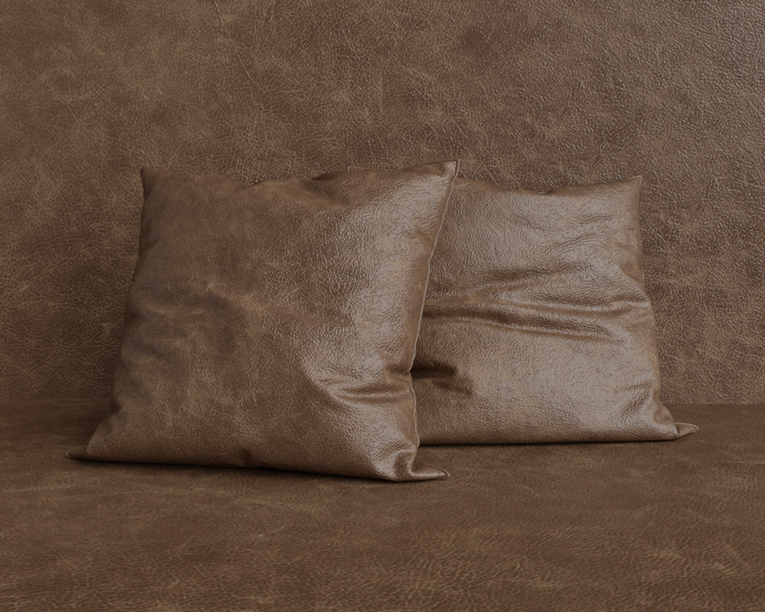 COURO ESTONADO MARROM CINZA