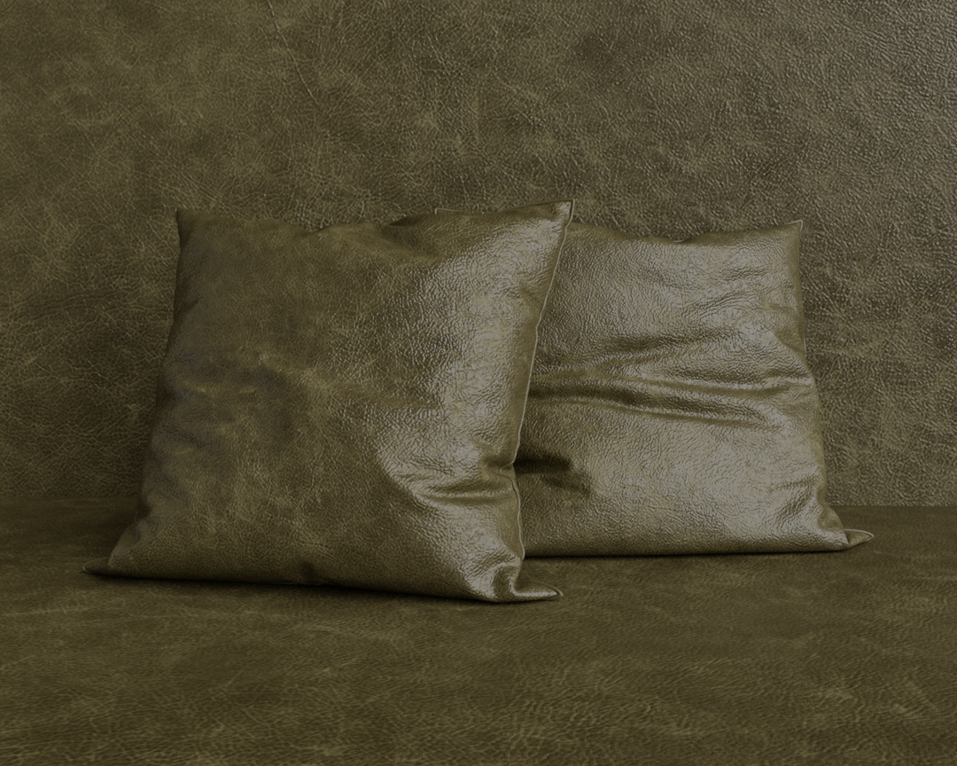 COURO ESTONADO VERDE