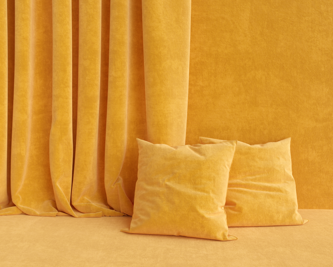 SUEDE AMARELO VIBRANTE