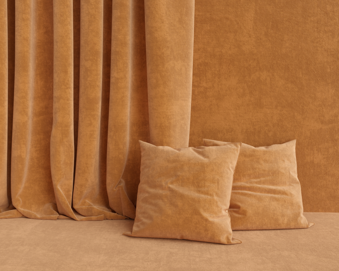 SUEDE LARANJA CLARO