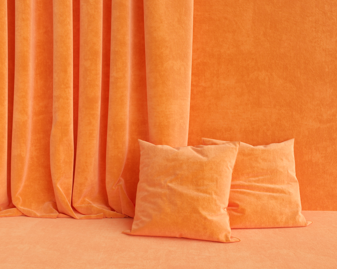 SUEDE LARANJA NEON