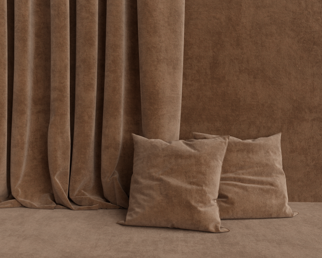 SUEDE MARROM CINZA CLARO