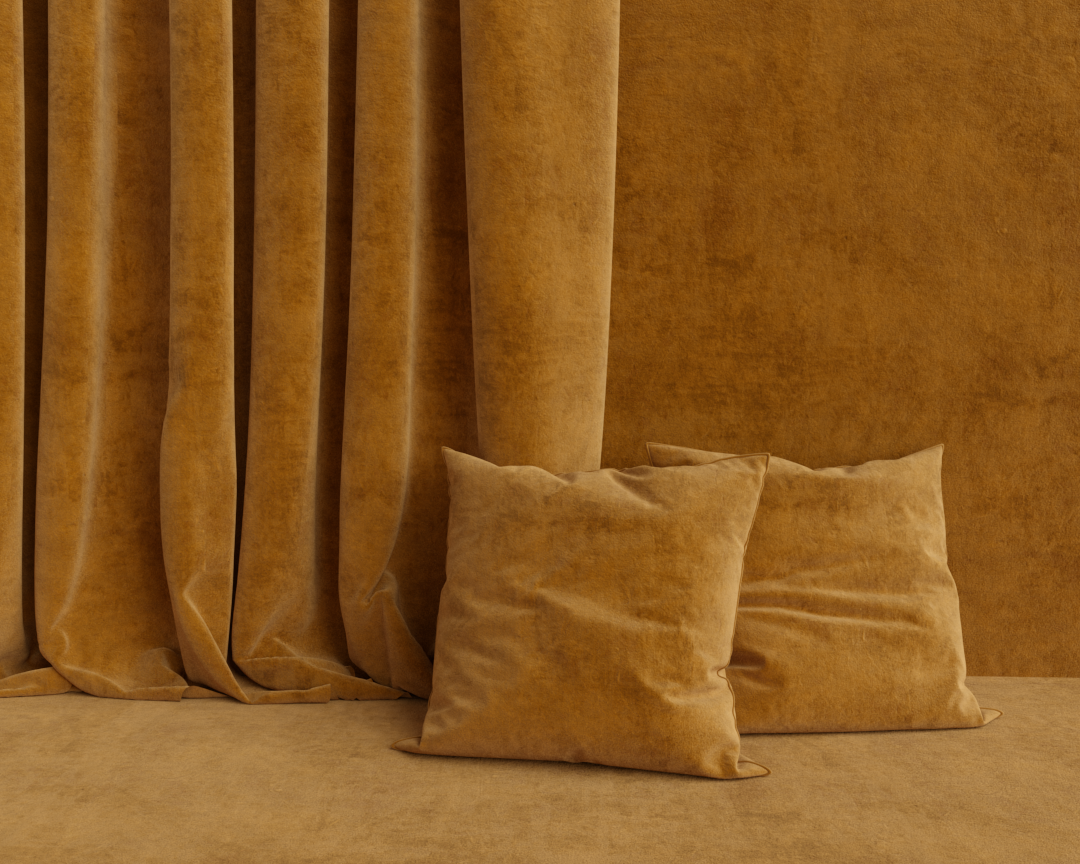SUEDE MOSTARDA ESCURO