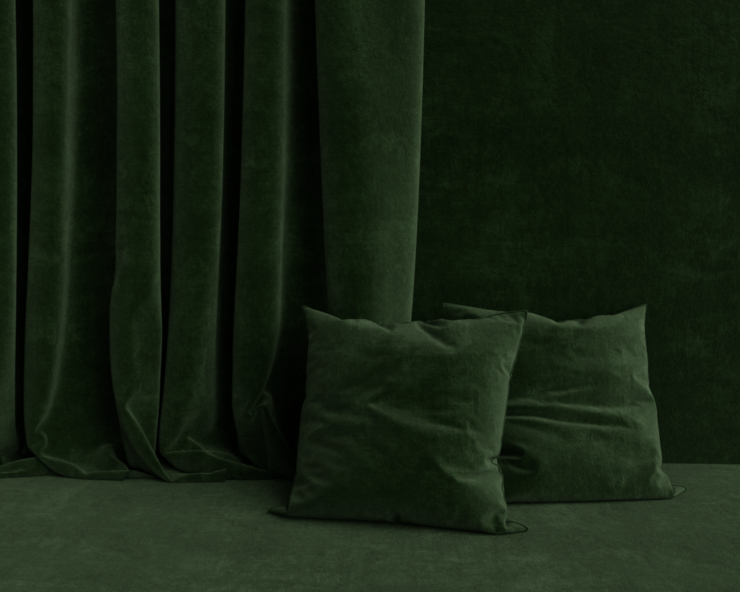 SUEDE VERDE BANDEIRA ESCURO