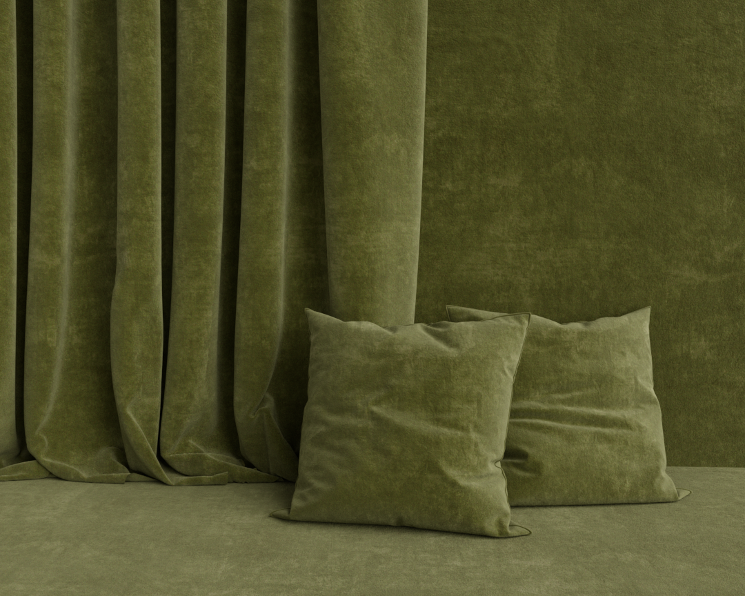 SUEDE VERDE MILITAR CLARO
