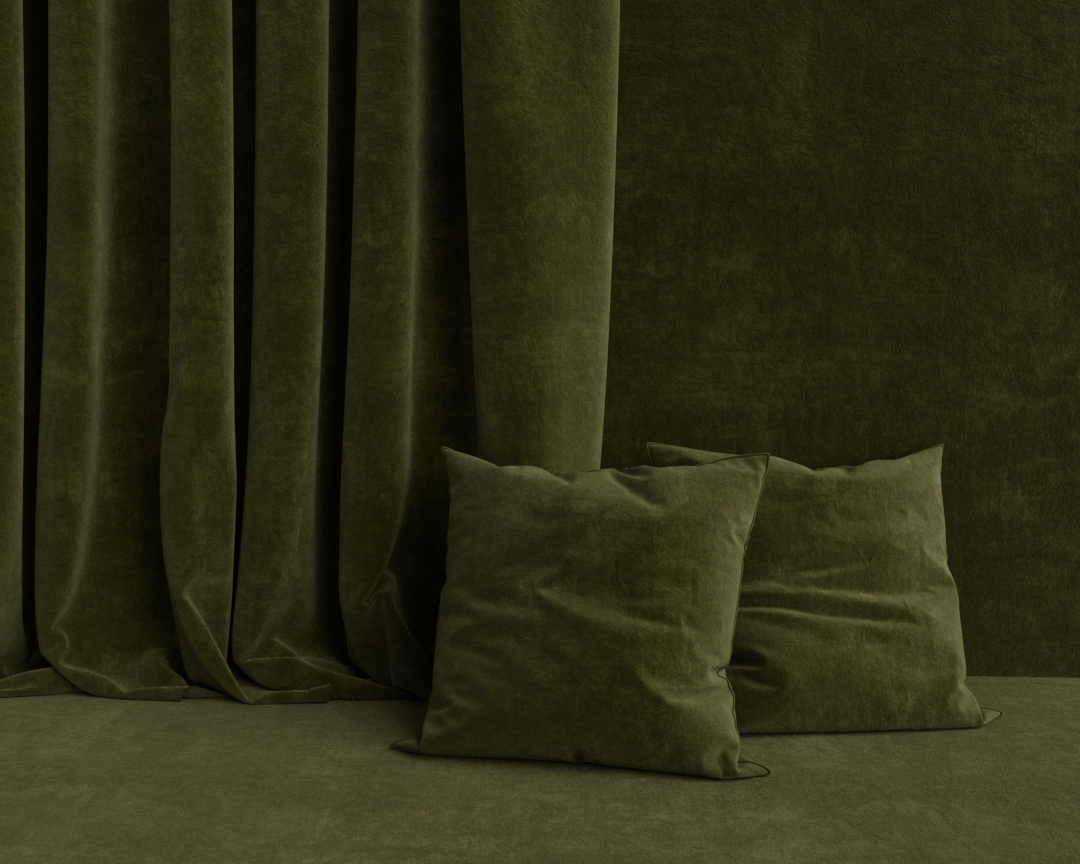 SUEDE VERDE MILITAR