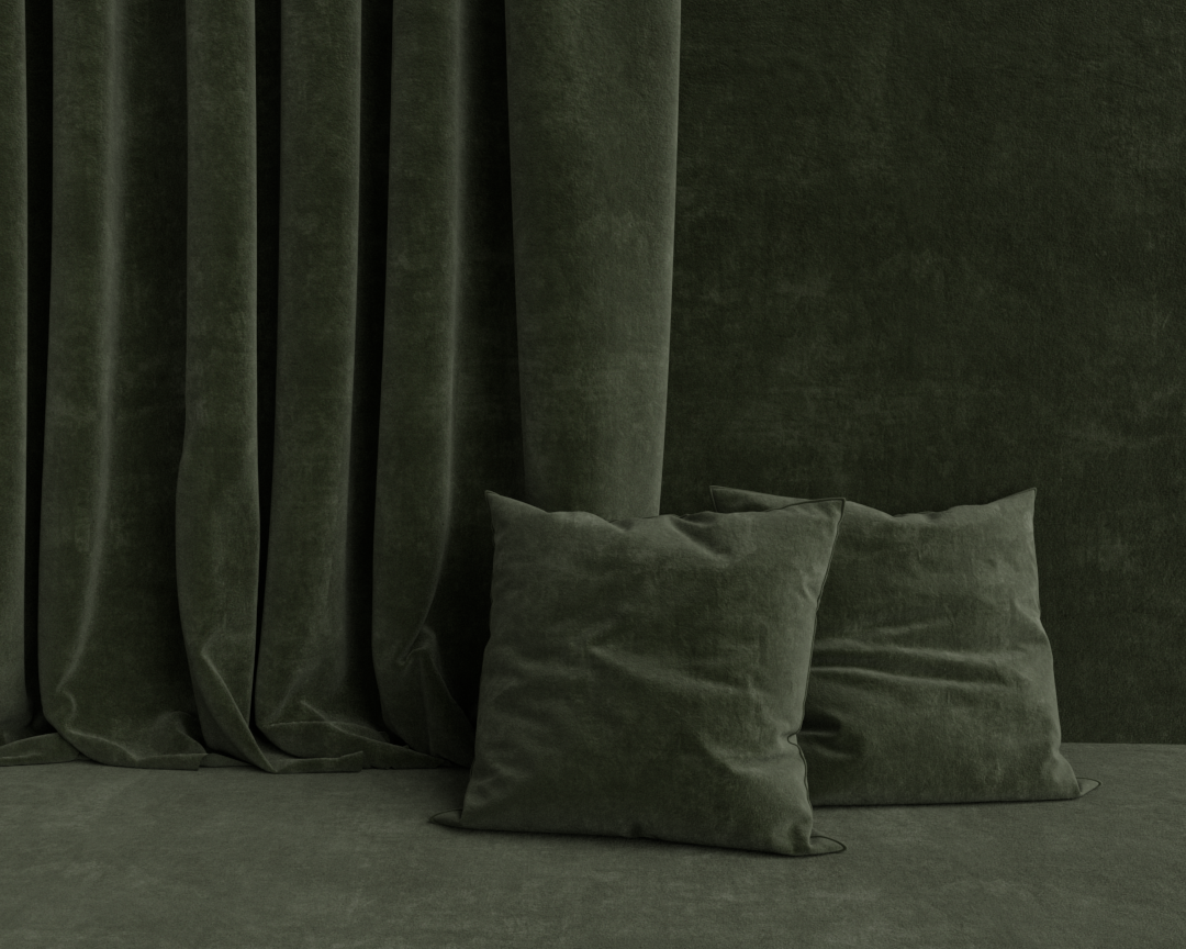 SUEDE VERDE OLIVA ESCURO