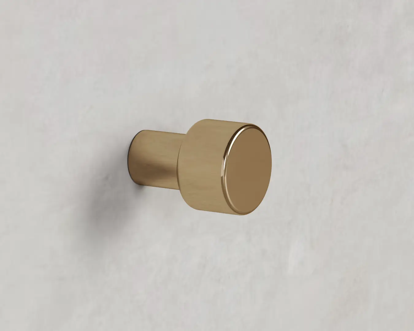 PUXADOR PONTO DOURADO 18MM