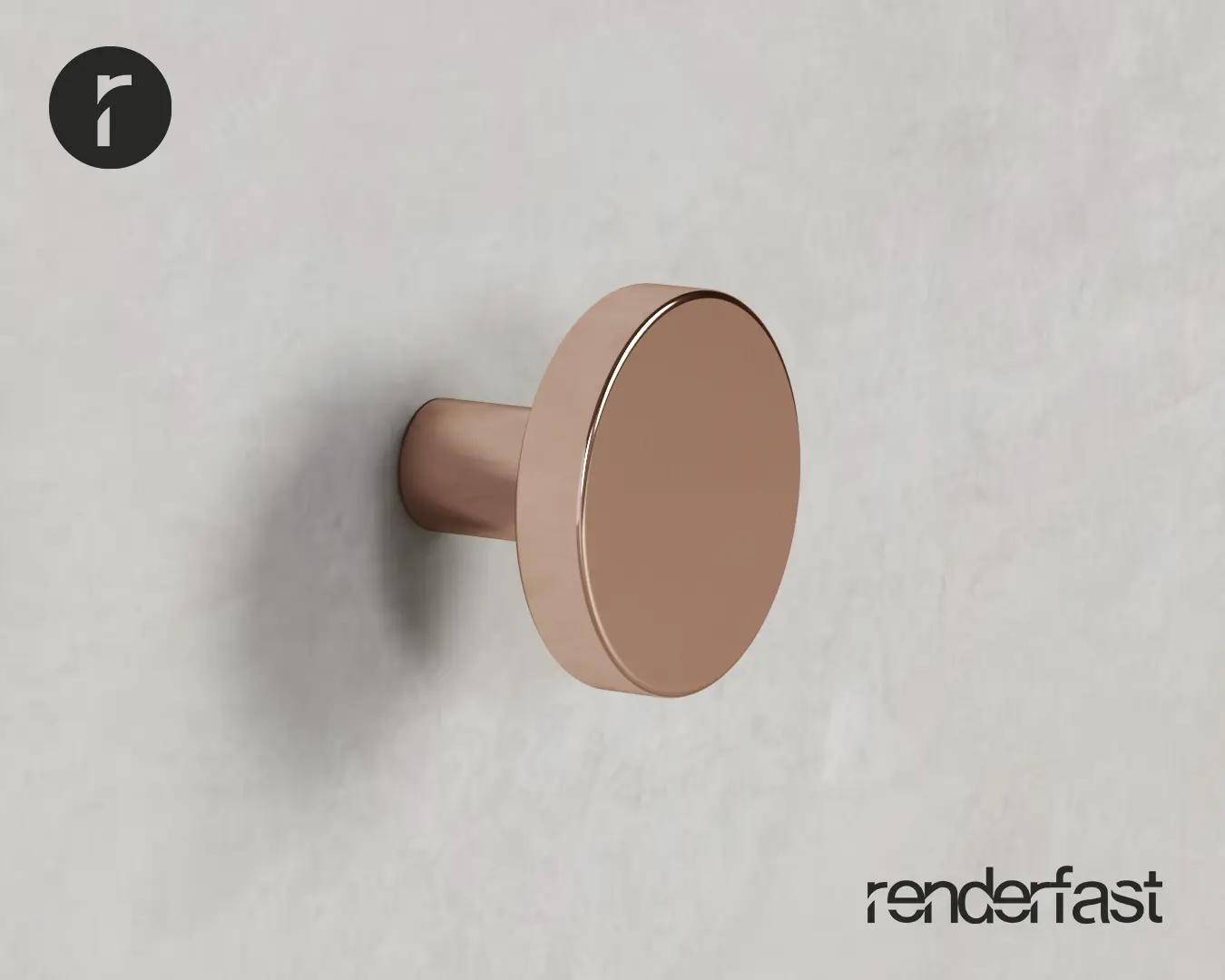 PUXADOR PONTO M1103 BRONZE