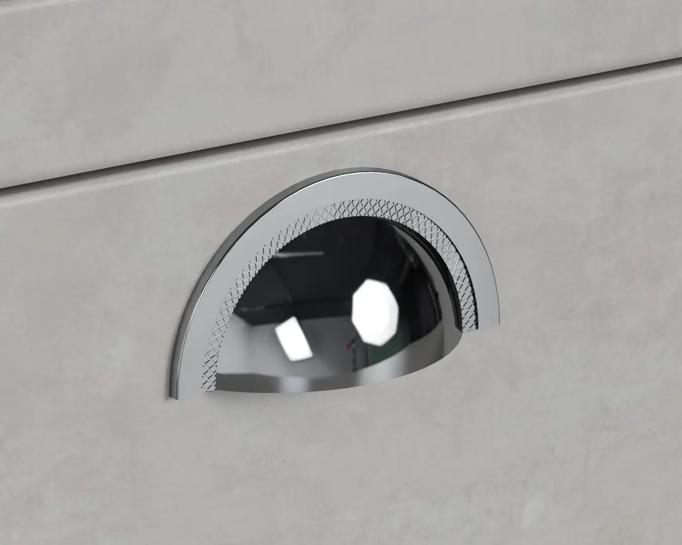 PUXADOR SHELL CROMO – ZEN DESIGN