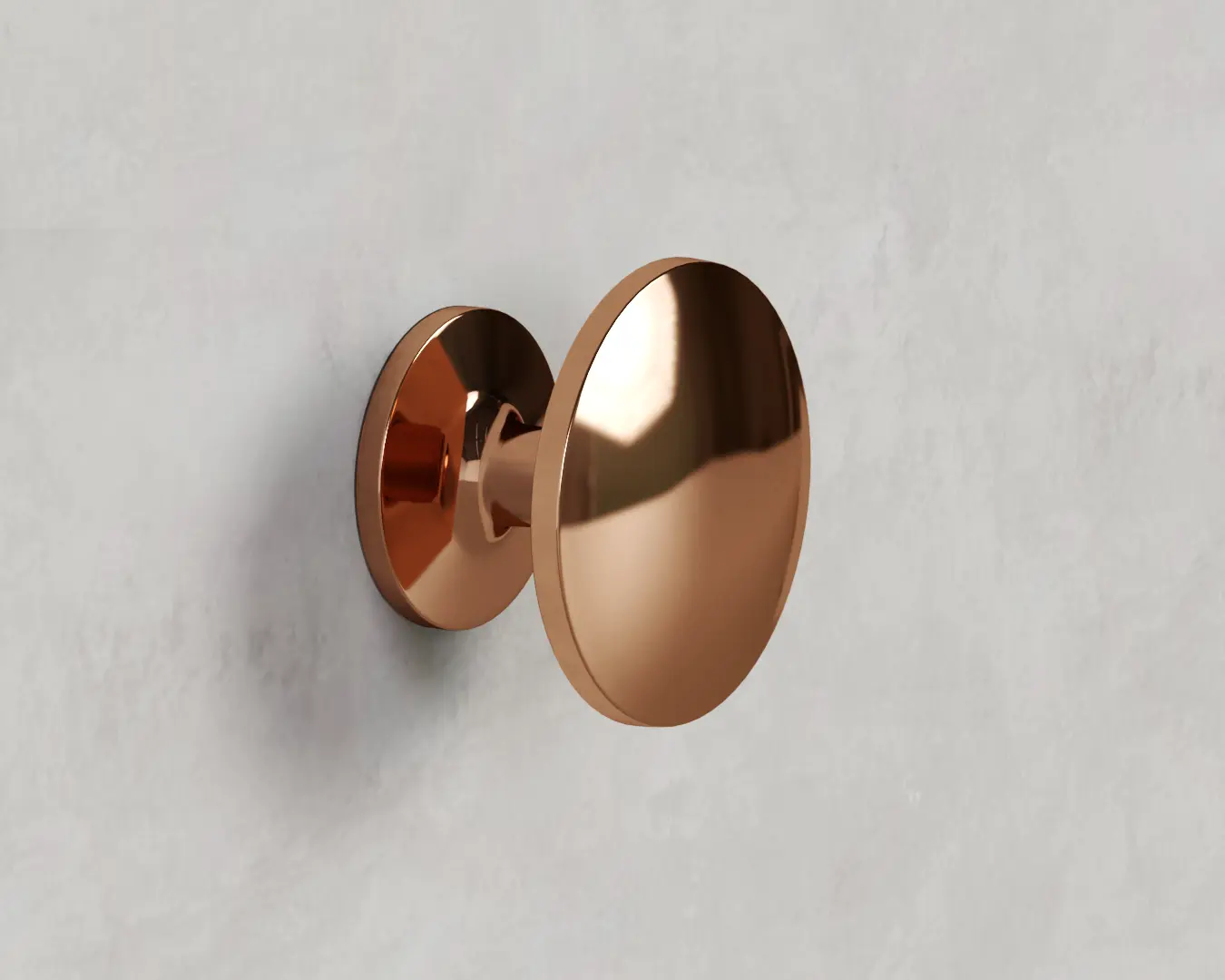 PUXADOR SINNAI 808 25mm ROSÉ BRILHANTE