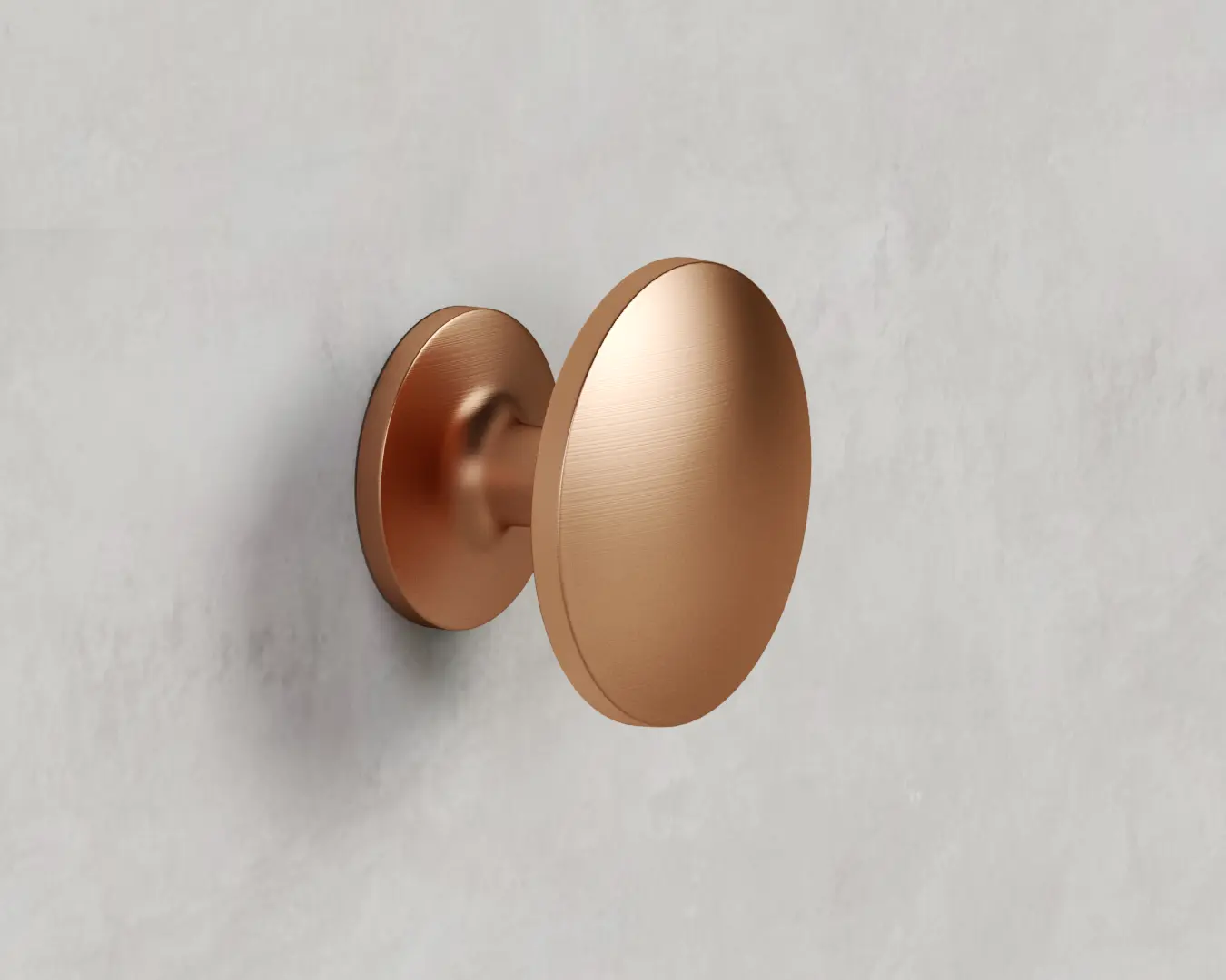 PUXADOR SINNAI 808 25mm ROSÉ ESCOVADO