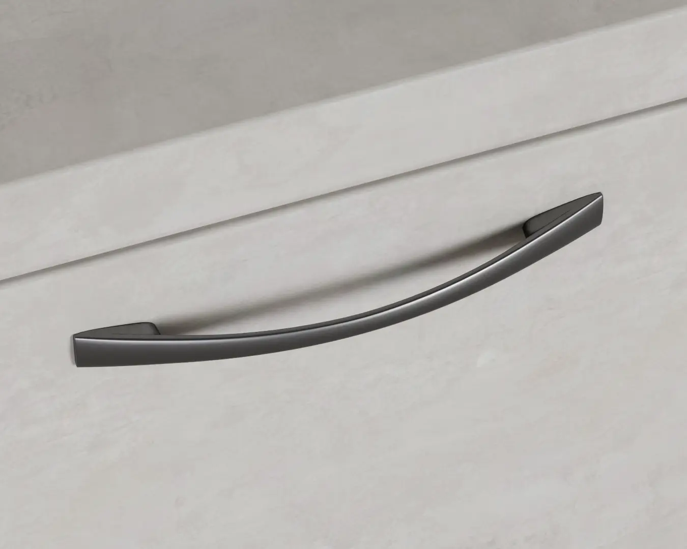 PUXADOR SONICO 2092 GRAFITE