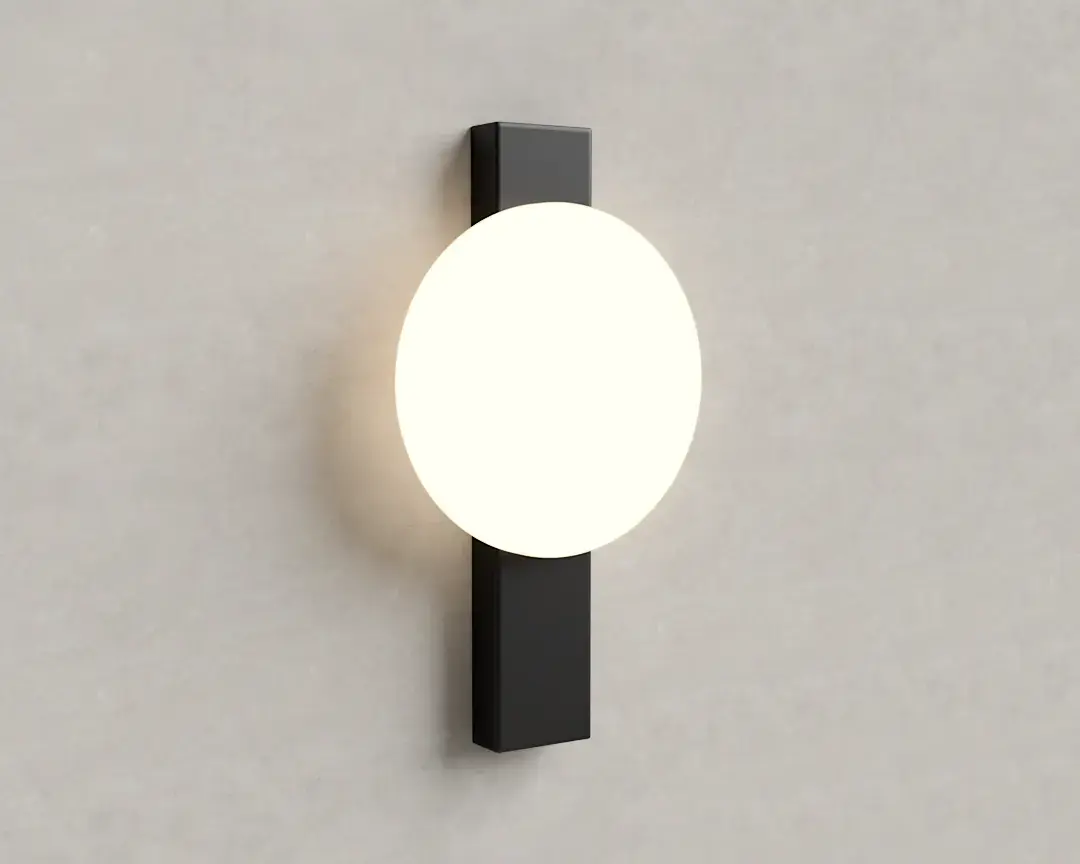 ARANDELA LED VISA METAL PRETO