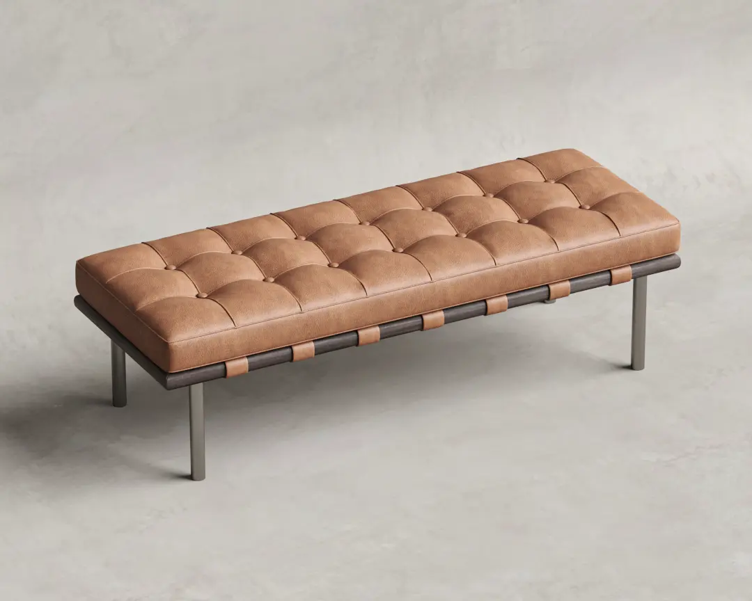 BANCO BARCELONA MARROM