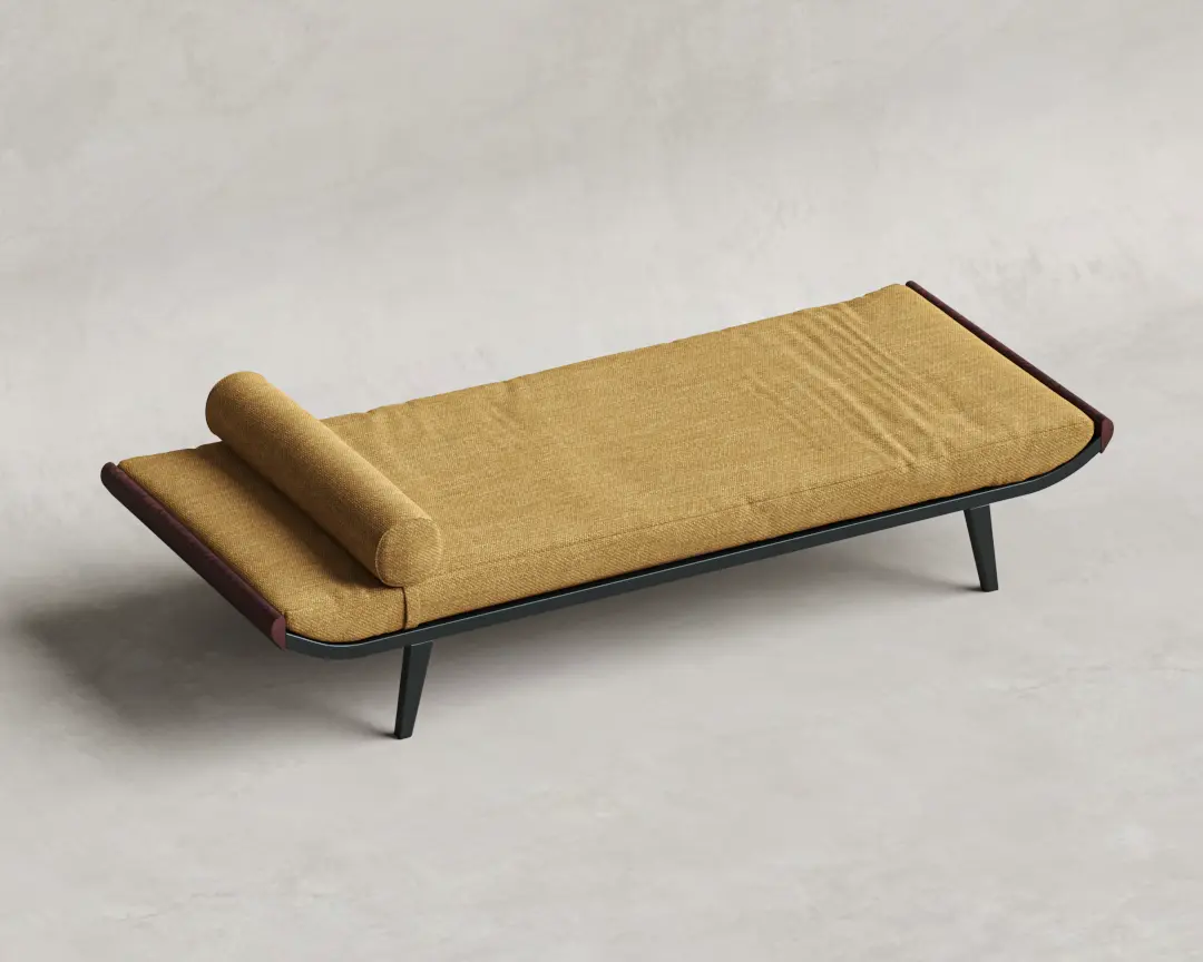 BANCO CLEÓPATRA AMARELO QUEIMADO