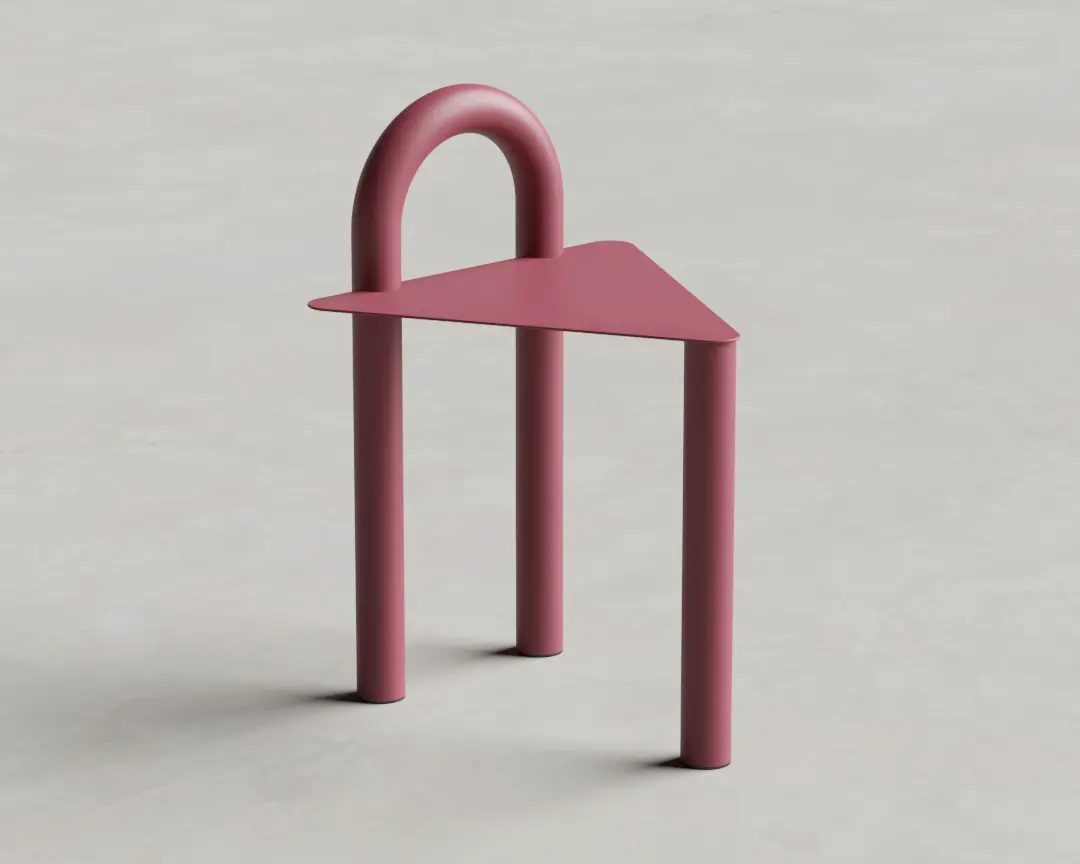 BANCO CURVA VINHO FOSCO