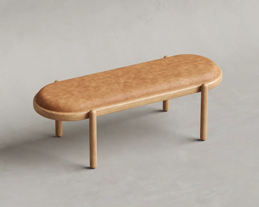 BANCO GASPAR ESTOFADO KOURO ESTONADO