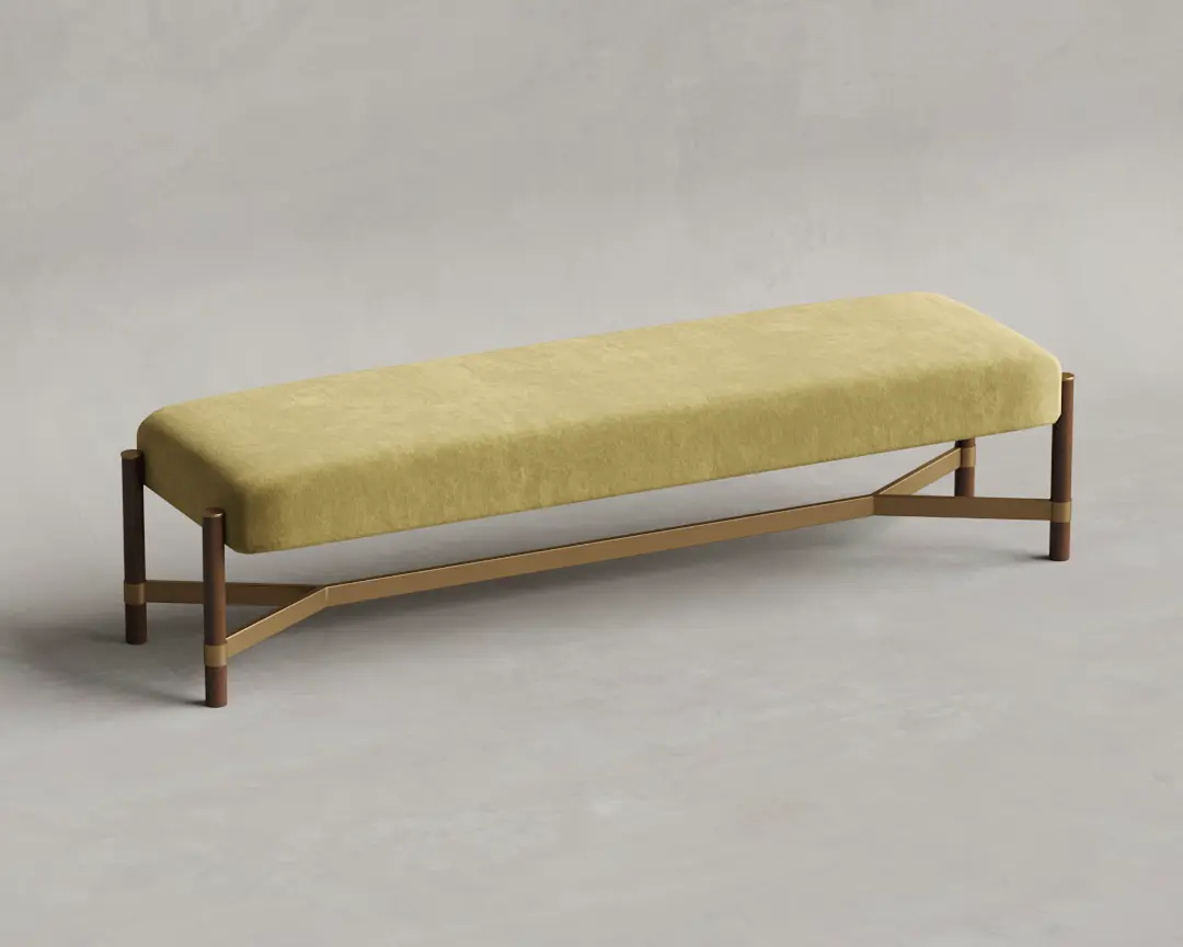 BANCO RAJ SUEDE CASTANHA