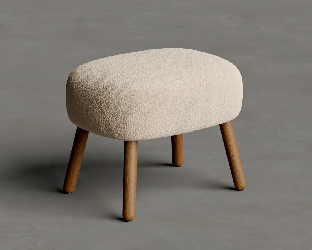 BANCO TERRY FOOTREST