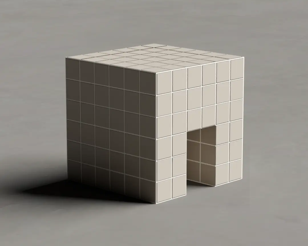 BANQUINHO PATAS DOIS PÉS BEGE