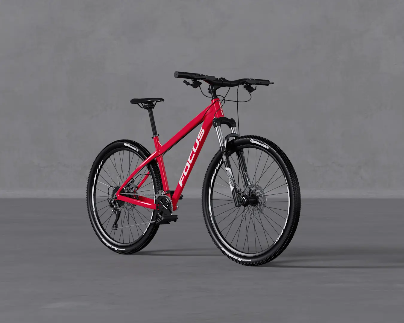 BICICLETA RAVEN VERMELHO RACING
