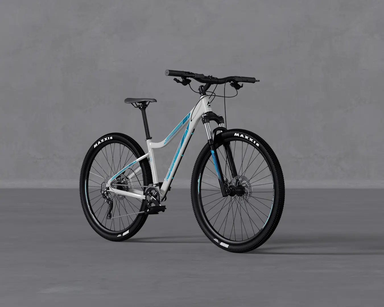 BICICLETA JULIET 7 BRANCO E AZUL