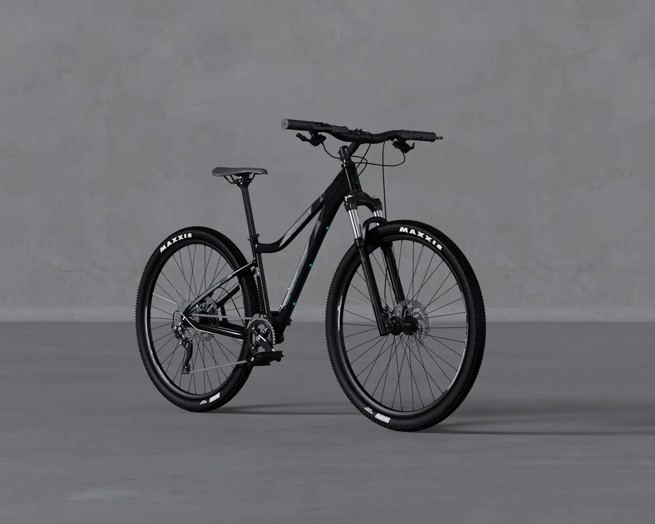 BICICLETA JULIET 7 PRETO GRAFITE