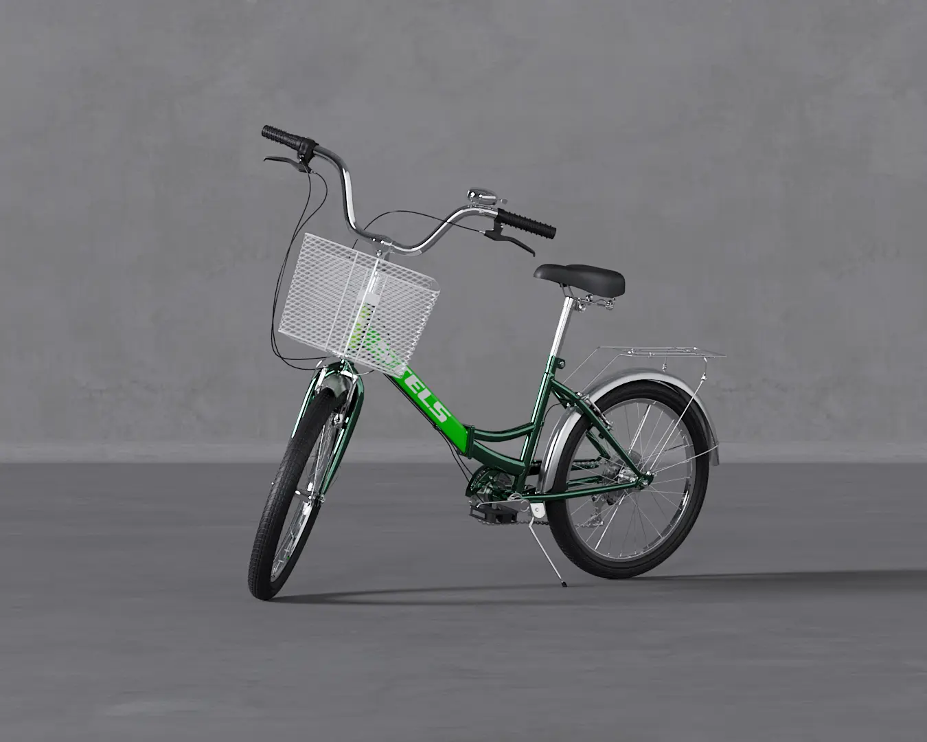 BICICLETA PILOT VERDE