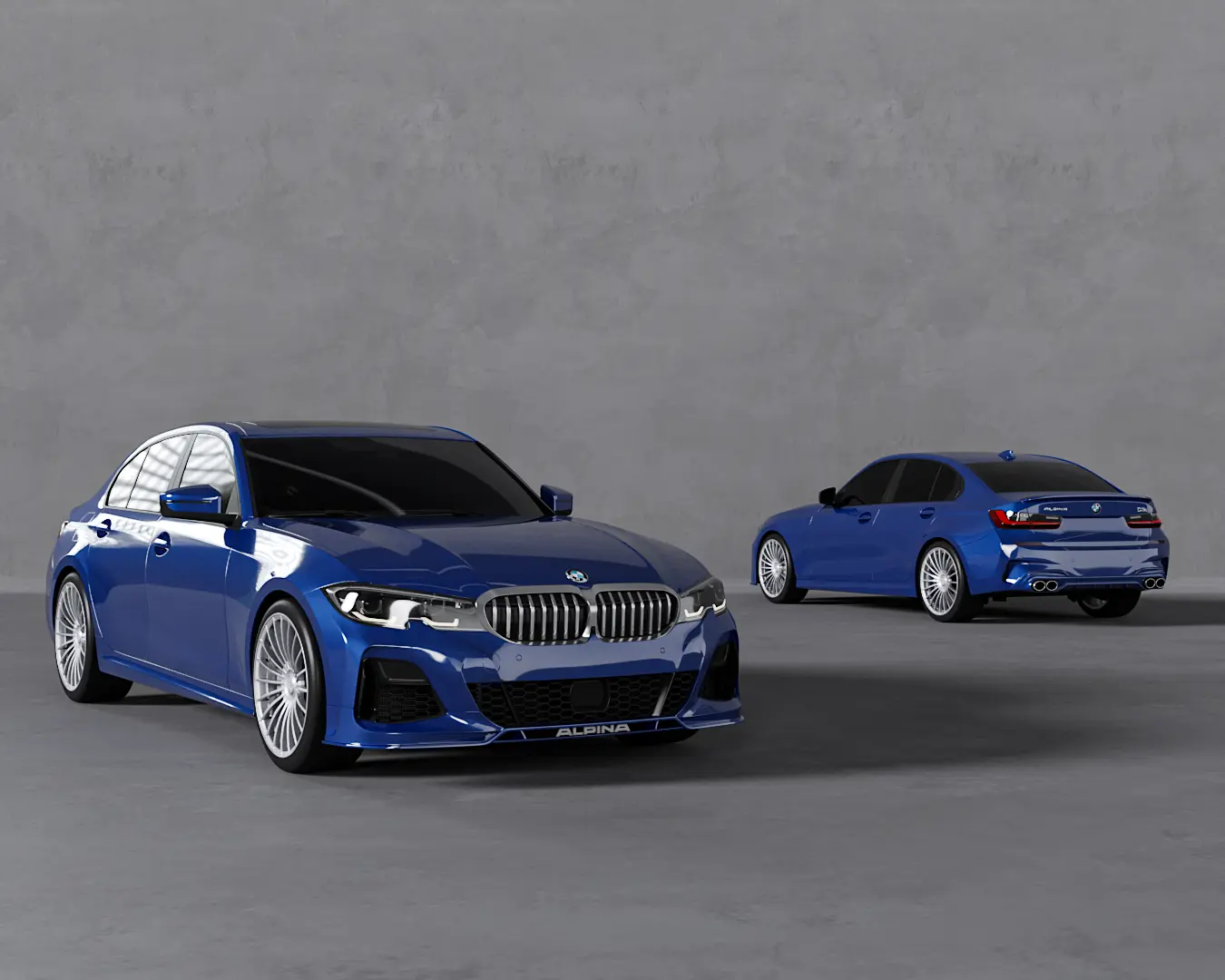 BMW ALPINA B3 BLUE