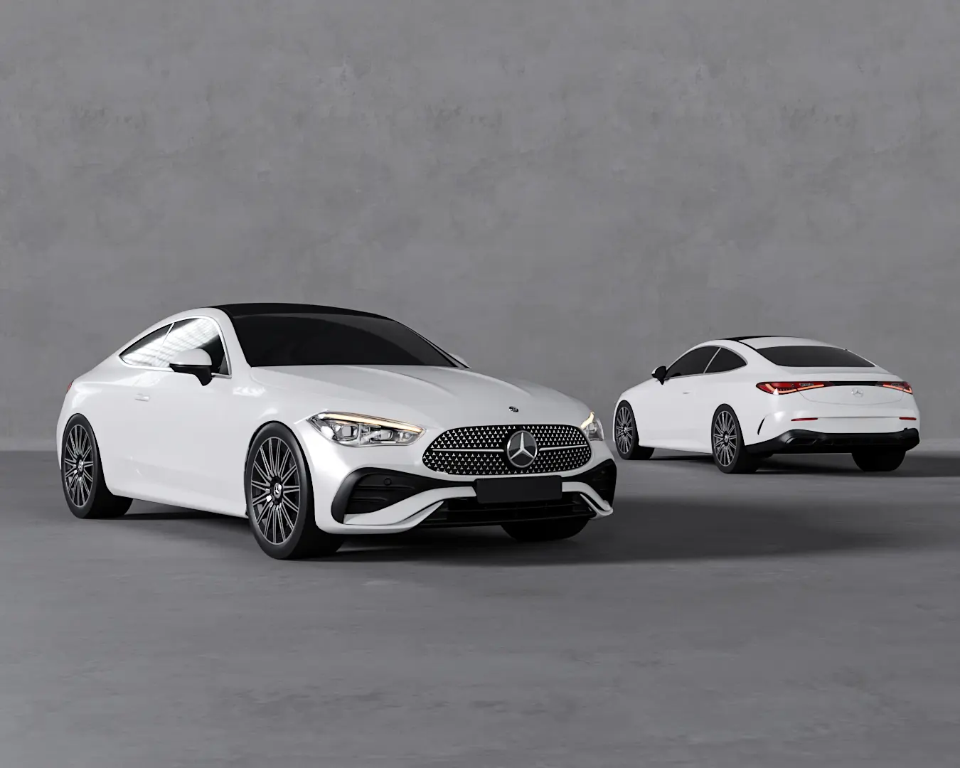 GLE COUPE POLAR WHITE