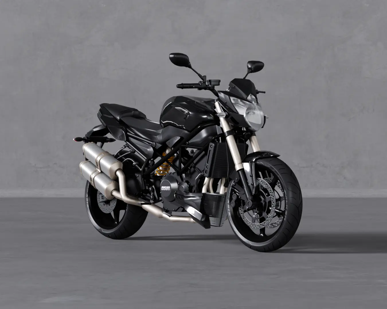 MOTO STREETFIGHTER PRETA