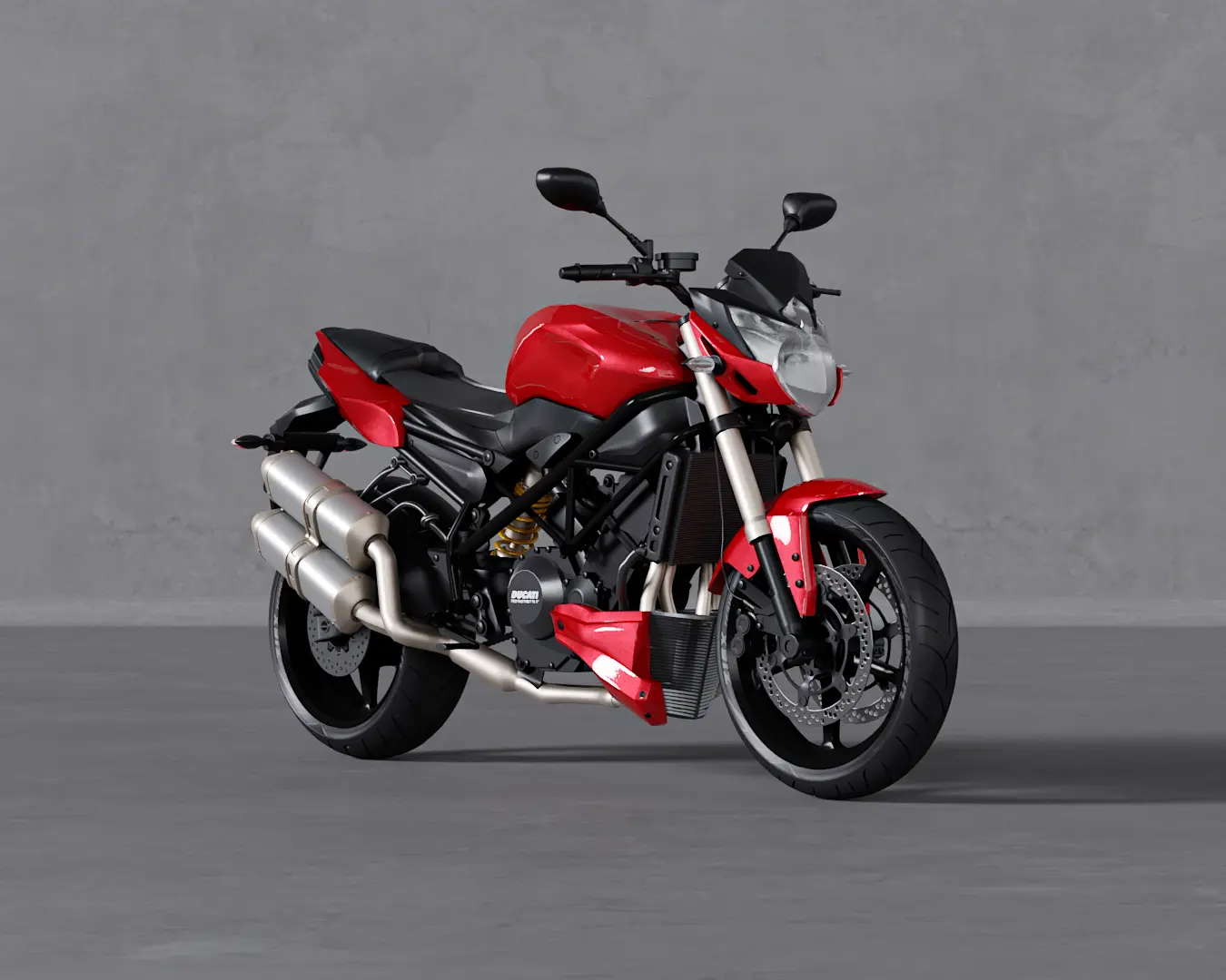 MOTO STREETFIGHTER VERMELHA