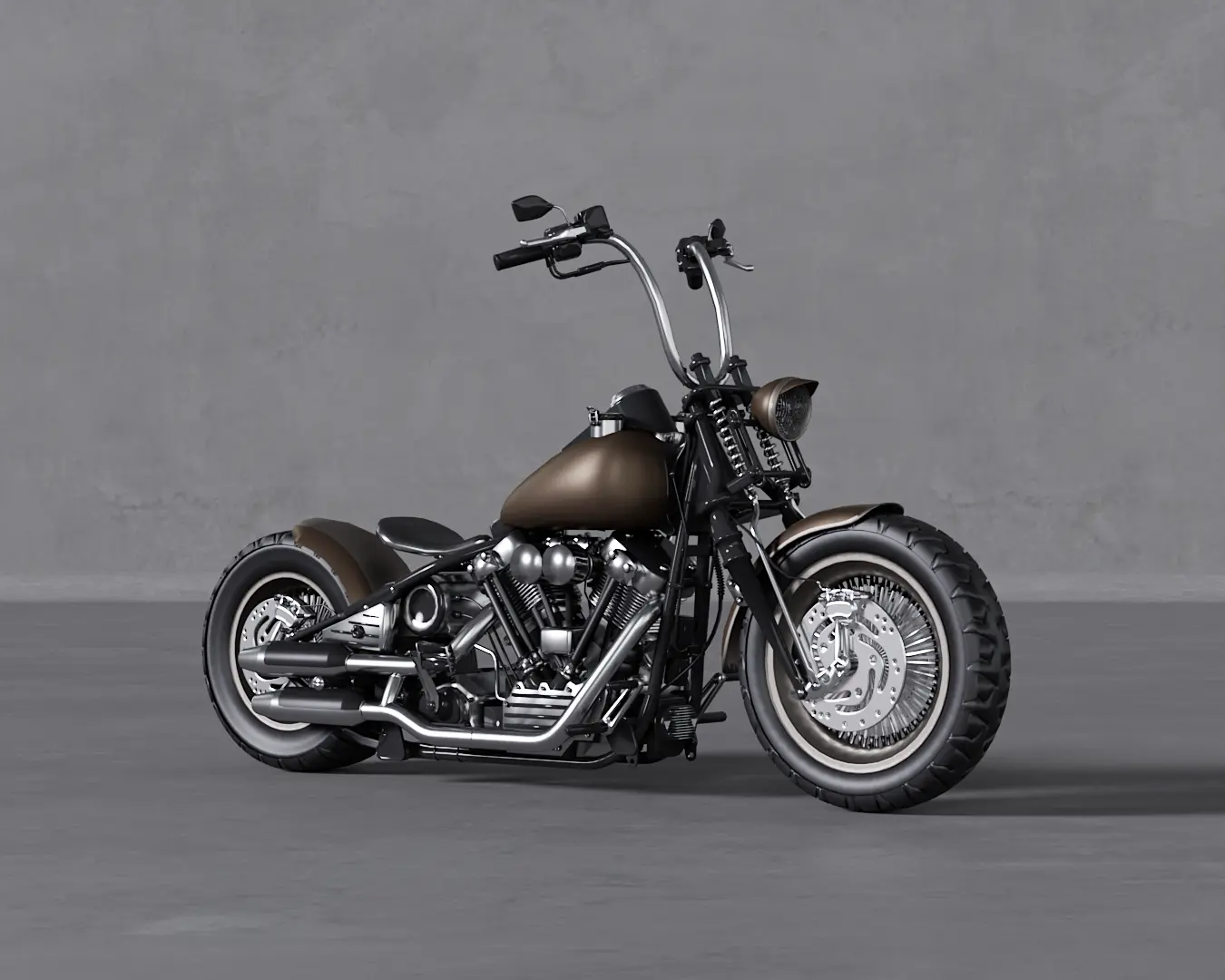 MOTO BOBBER BRONZE