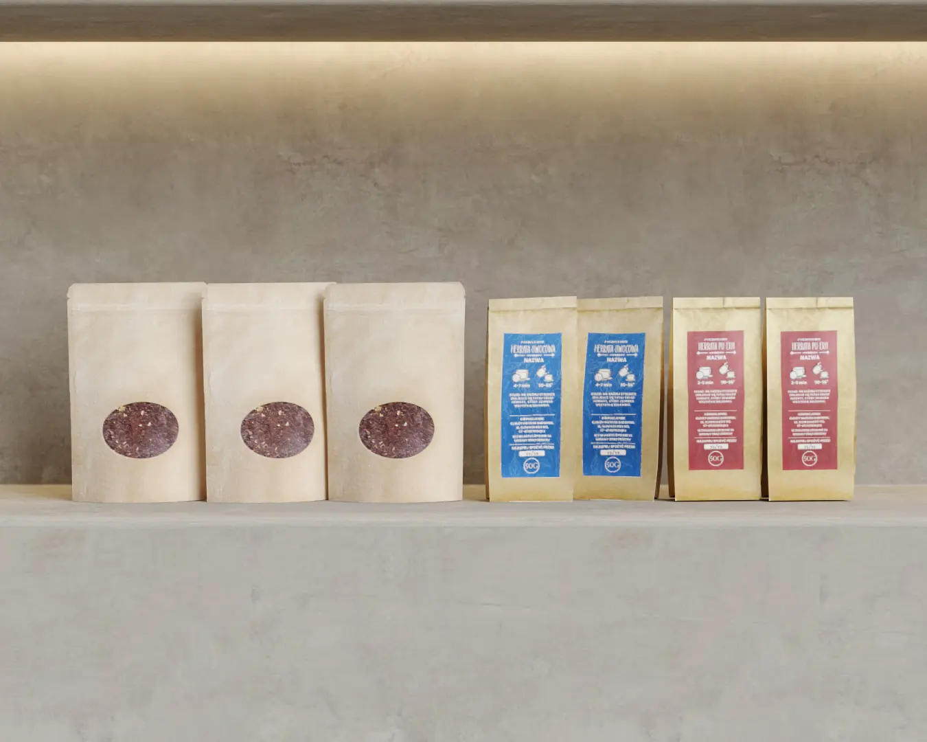 PACOTES DE CAFÉ PRATELEIRA